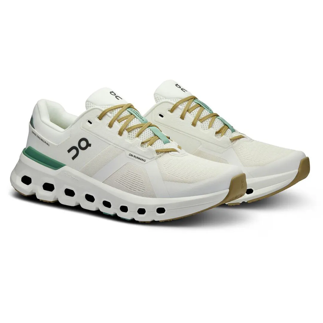 On Cloudrunner 2 Undyed White/Green