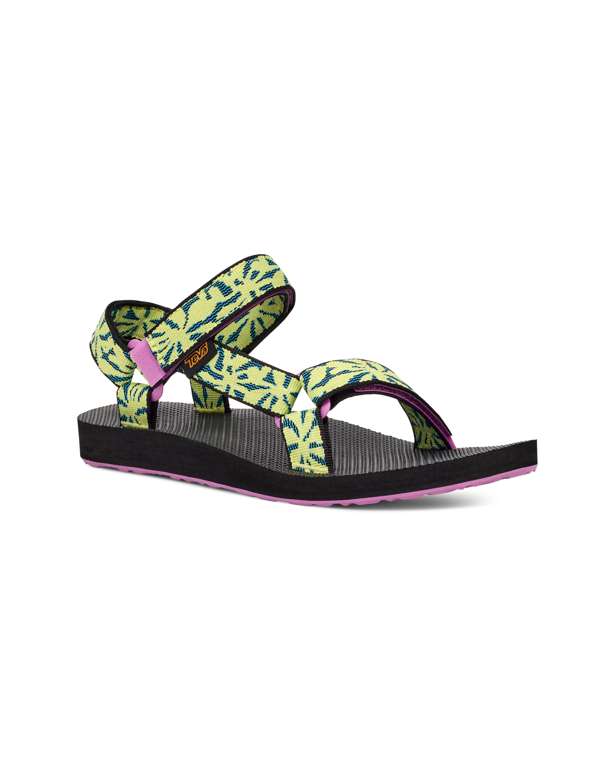 Original Universal Sandals in Beach Floral Wild Lime