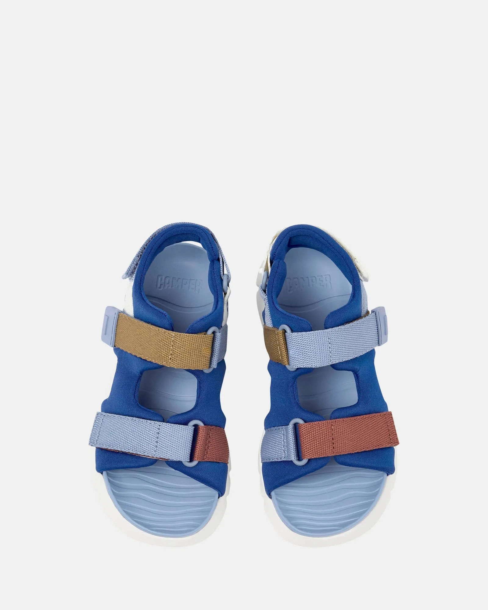 Oruga Sandal Youth Blue/Light Blue/White