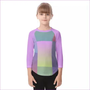 Paxx 2 Kids O-neck Raglan Sleeve T-shirt