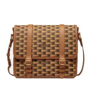 Pennant Messenger Bag Multi Brown