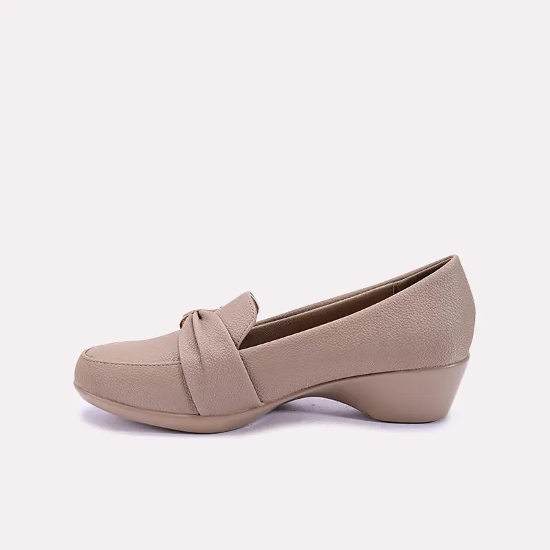 Priscilla Light Brown Casual Court Shoes 0431316