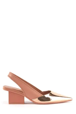 RAILA SANDAL MID ROSEGOLD