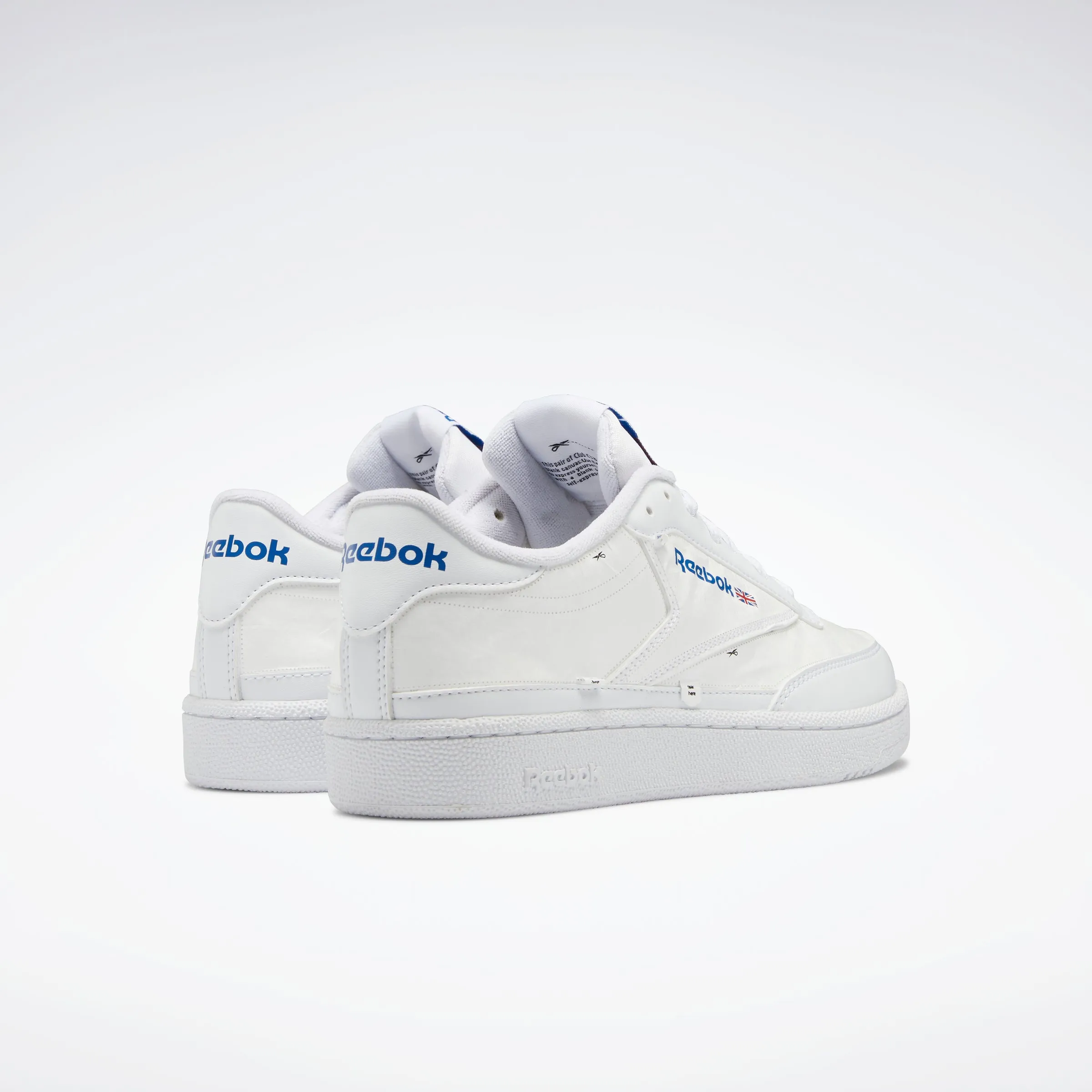 Reebok Footwear Men Club C 85 X U Shoes Ftwwht/Ftwwht/Vecblu