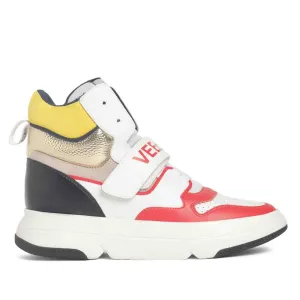 Saint Fearne Multicolor Leather Sneakers