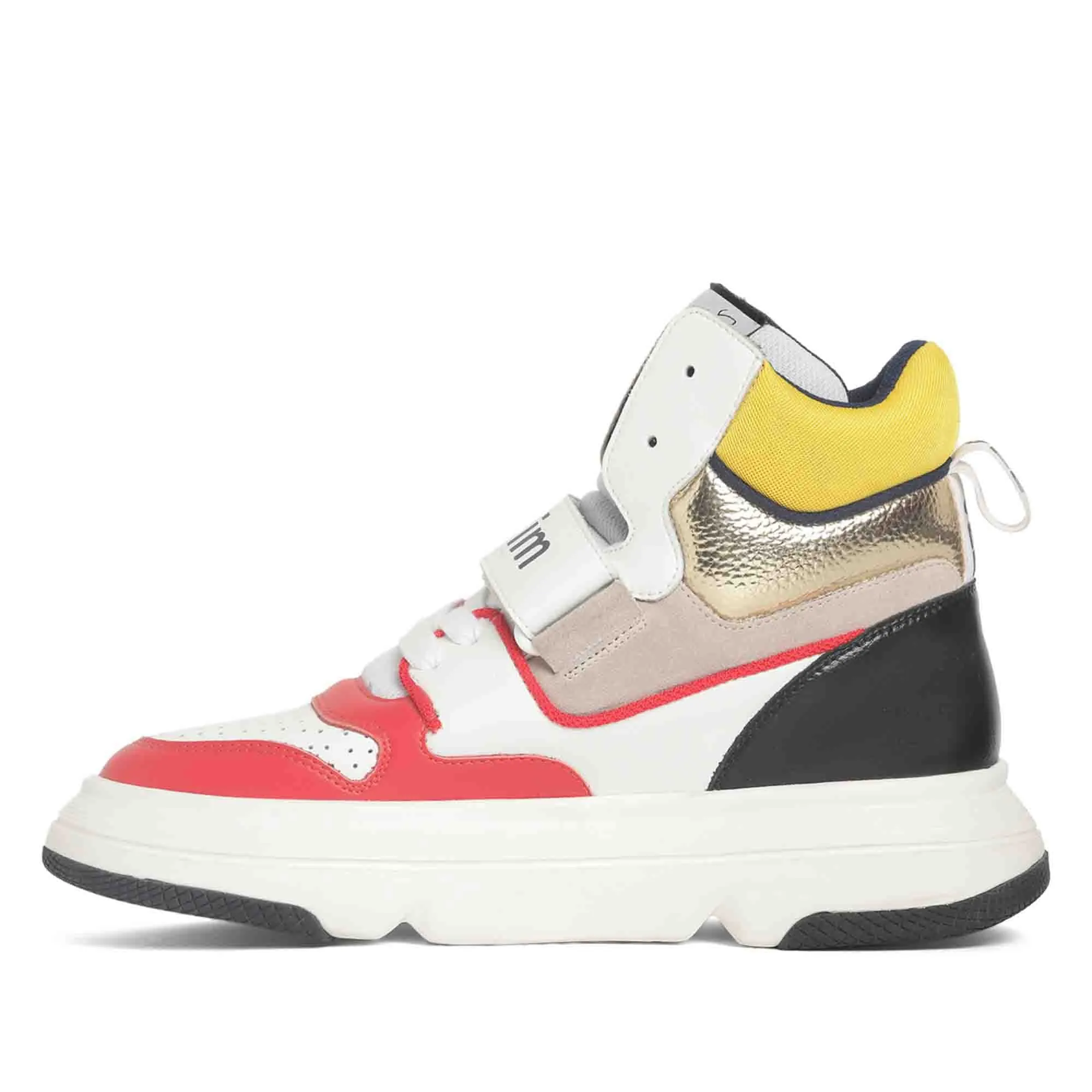 Saint Fearne Multicolor Leather Sneakers