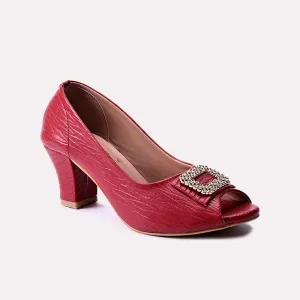 Samara Maroon Fancy Pumps 0431143