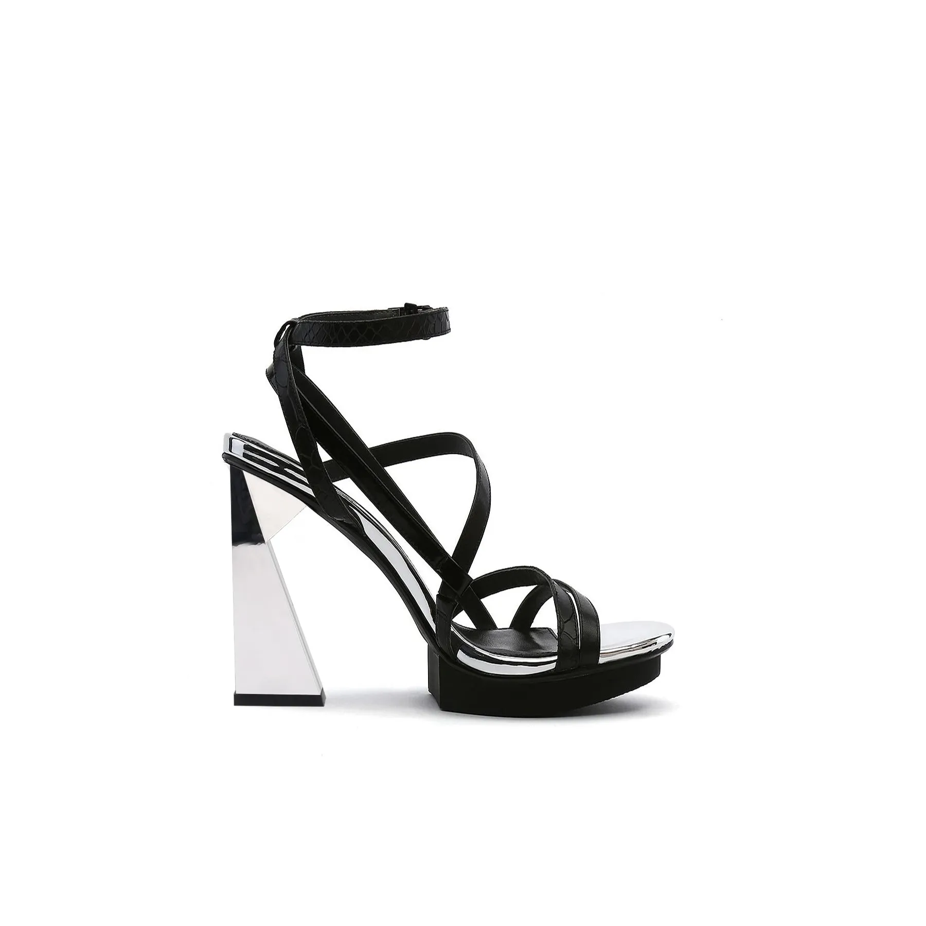 Sexy Multi-Strap Skyscaper Heels