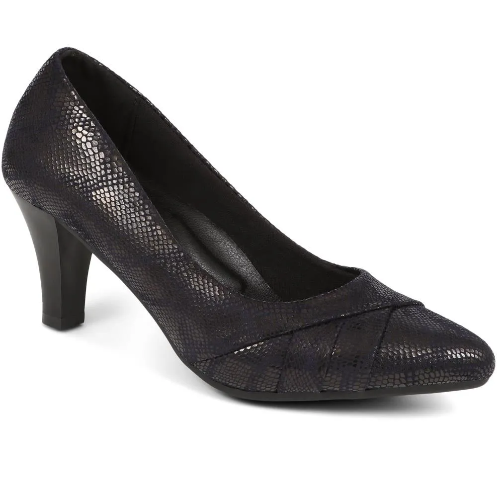 Smart Heeled Court Shoes  - WK39007 / 324 953