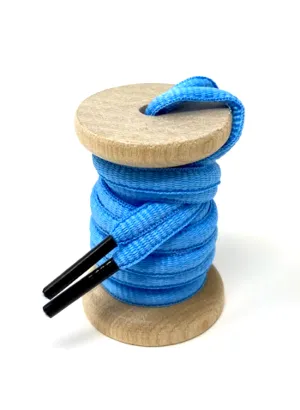 Solid Light Blue Athletic Sneaker Laces