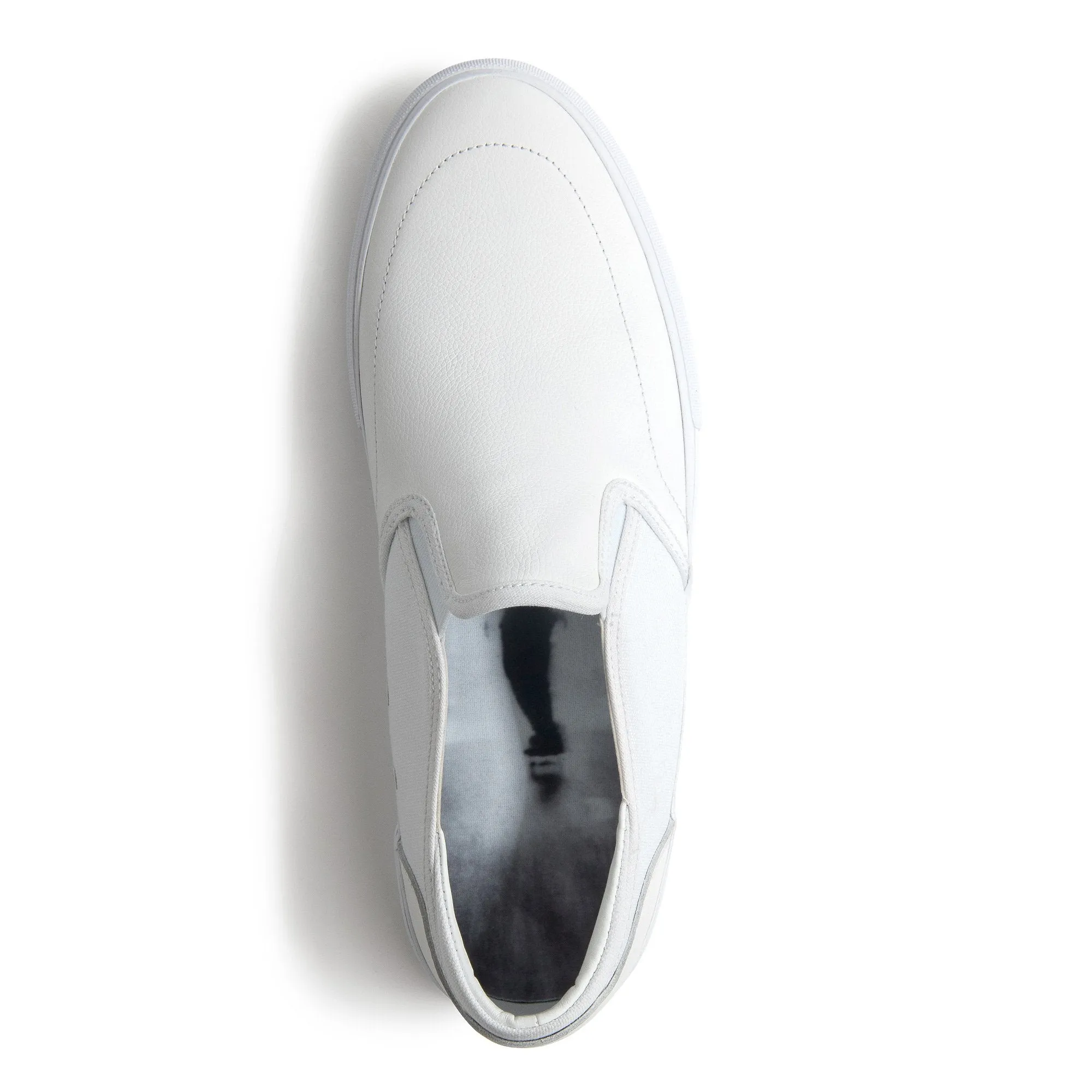 STATE FOOTWEAR KEYS BEN GORE FULL GRAIN WHITE LEATHER