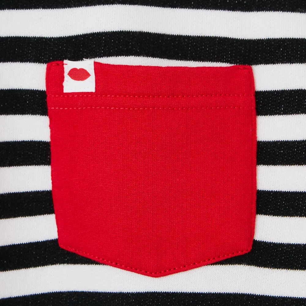 STRIPE POCKET SAMI SWEATSHIRT