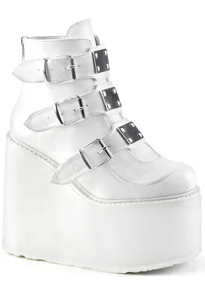 SWING-105 [White] | PLATFORM BOOTS [PREORDER]