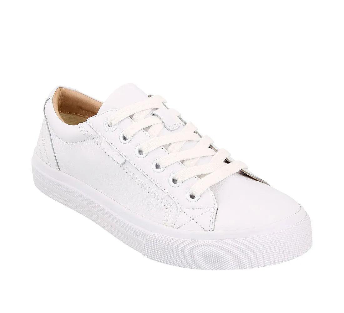 Taos Plim Soul Lux White Leather Women's