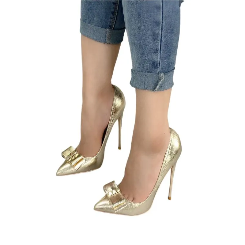 TEEK - Golden Show Bow Pumps