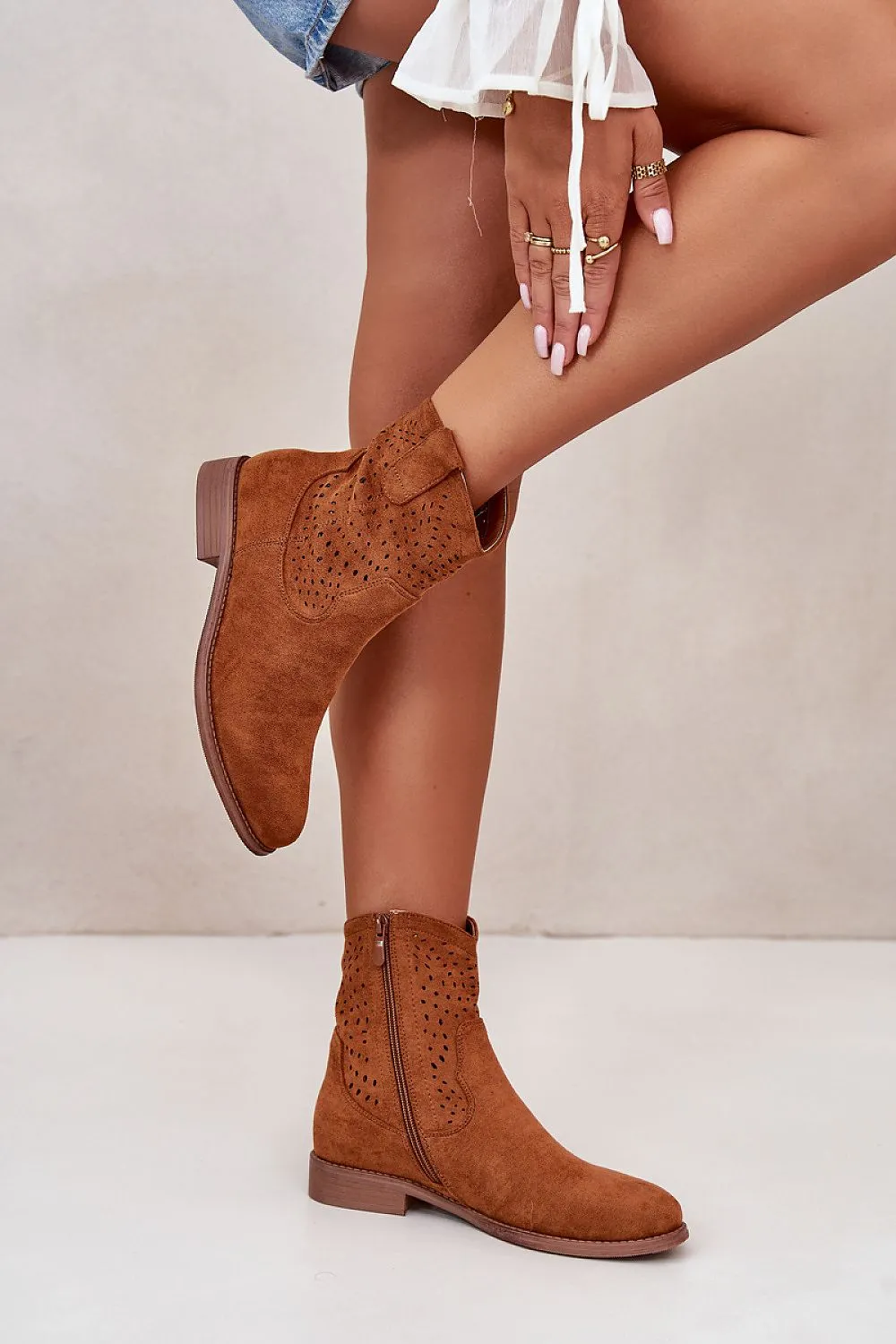 TEEK - Top Ankle Suede Boots