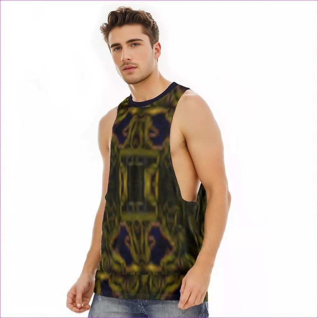 Tribalist 2 Men's O-neck Long Tank Top