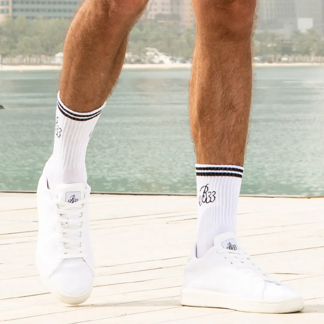 Tube Socks Triple Pack - White