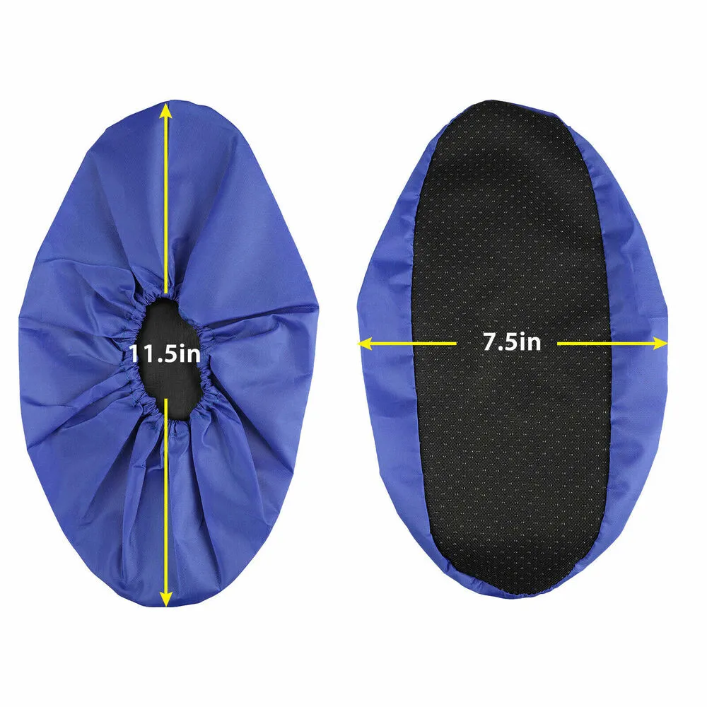 US 3-6 Pairs Washable Reusable Non-Slip Sole Overshoe Dust Waterproof Shoe Cover