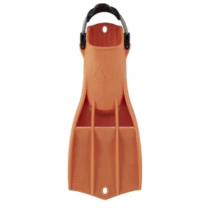 Used Apeks RK3 Open Heel Dive Fins - Orange - Medium