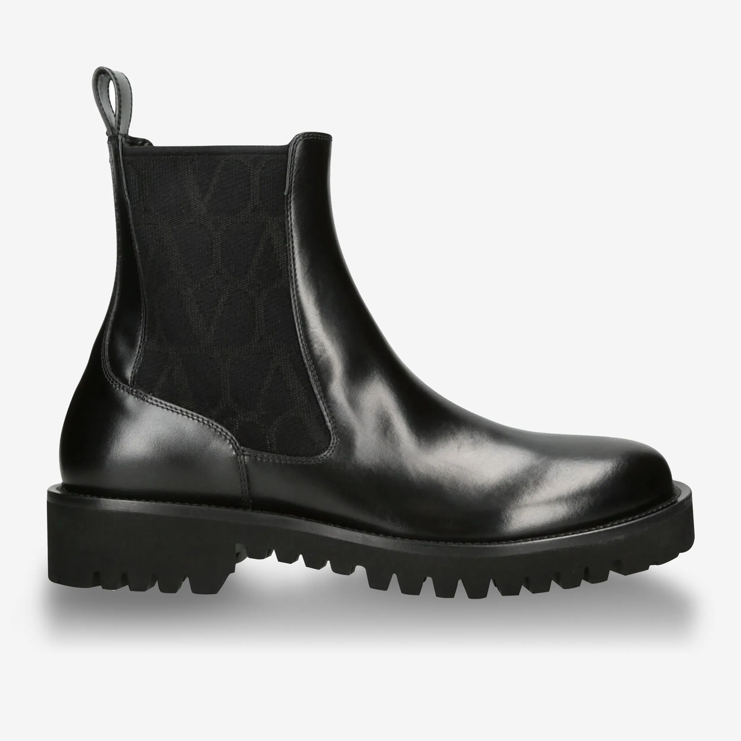 Valentino Garavani Leather Beatle Chelsea Boot