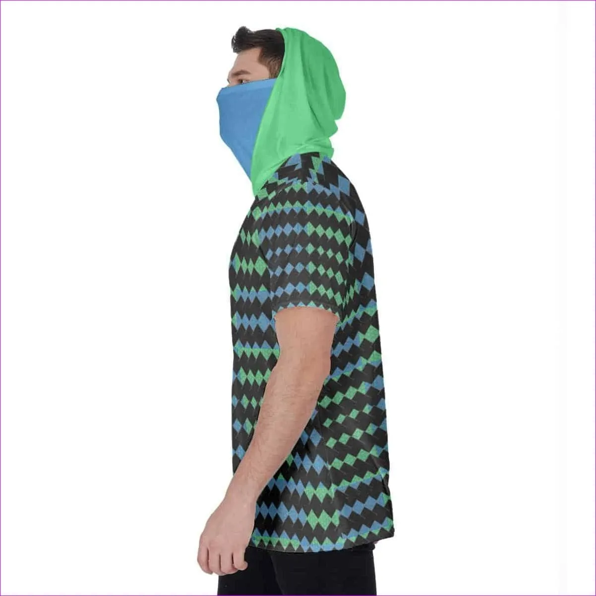 Vitral Men's T-Shirt With Mask