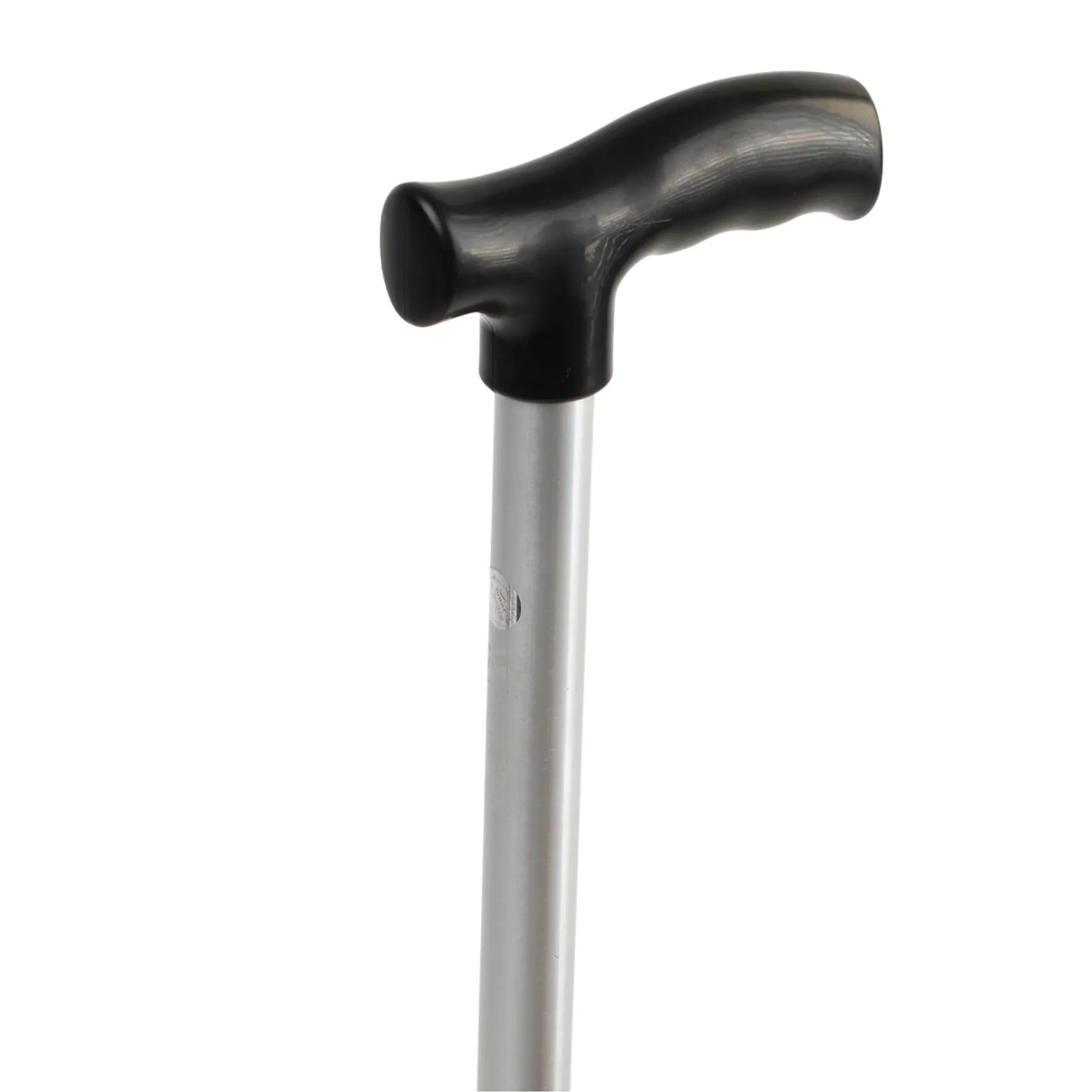 Walking Stick (L type) Silver, Black & Gold