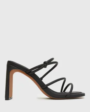 Wider Fit CLEOPATRA High-Heeled Strappy Mules