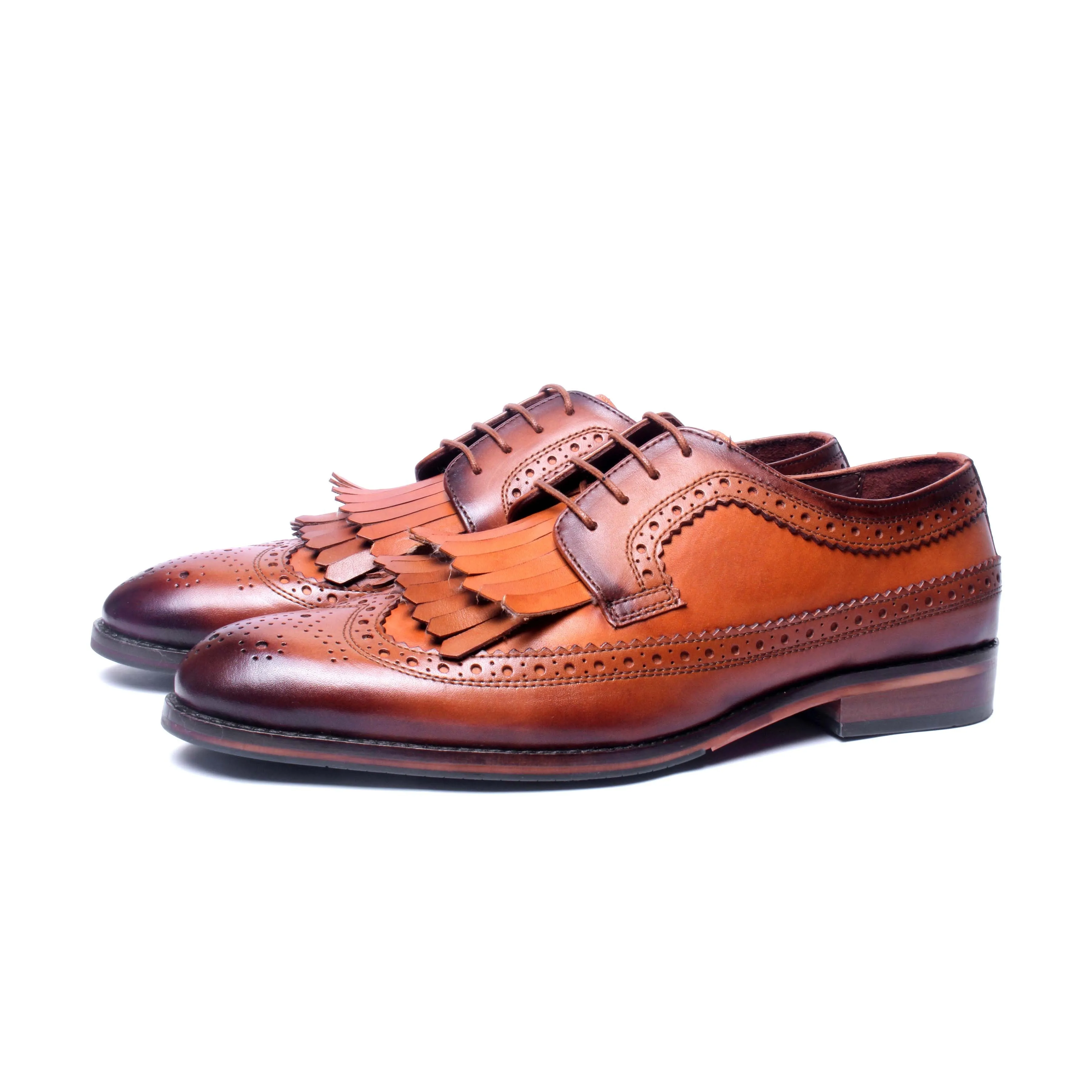 Wingtips Fringes Brouges