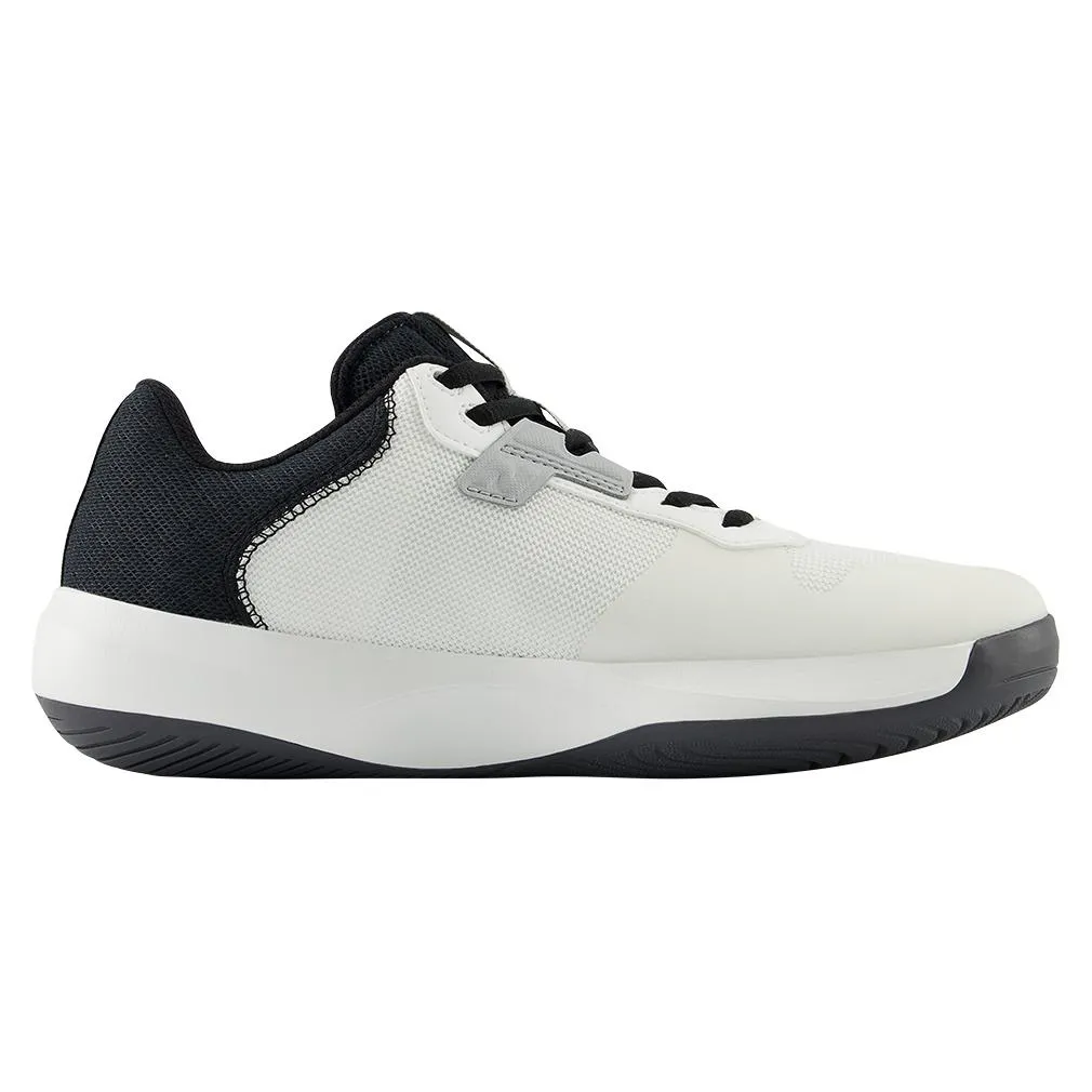 Women's 696v6 D Width Tennis Shoes White and Black