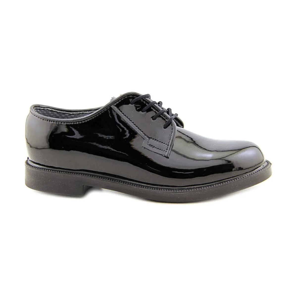 Women's Dress Oxfords Black Gloss - Bates Durashocks 742