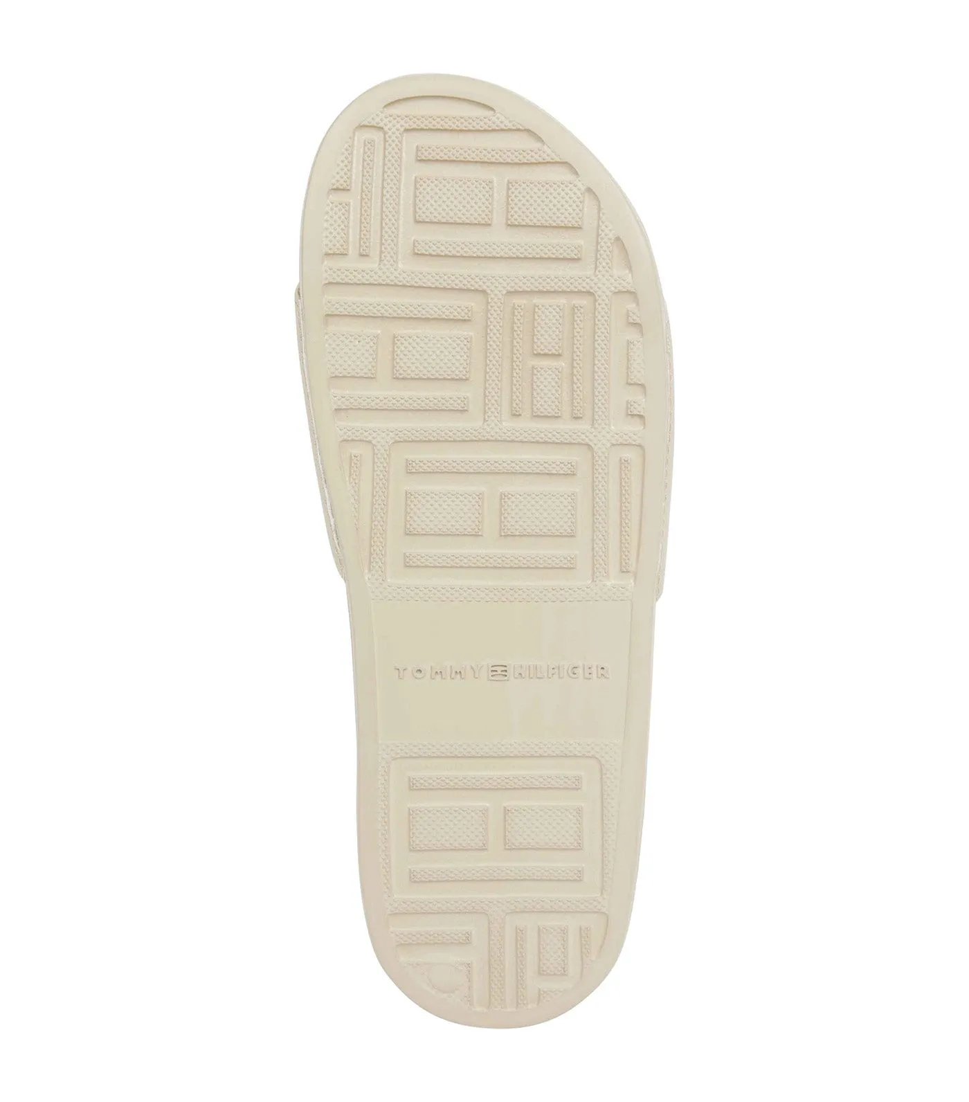 Women's Embroidered Slide Beige