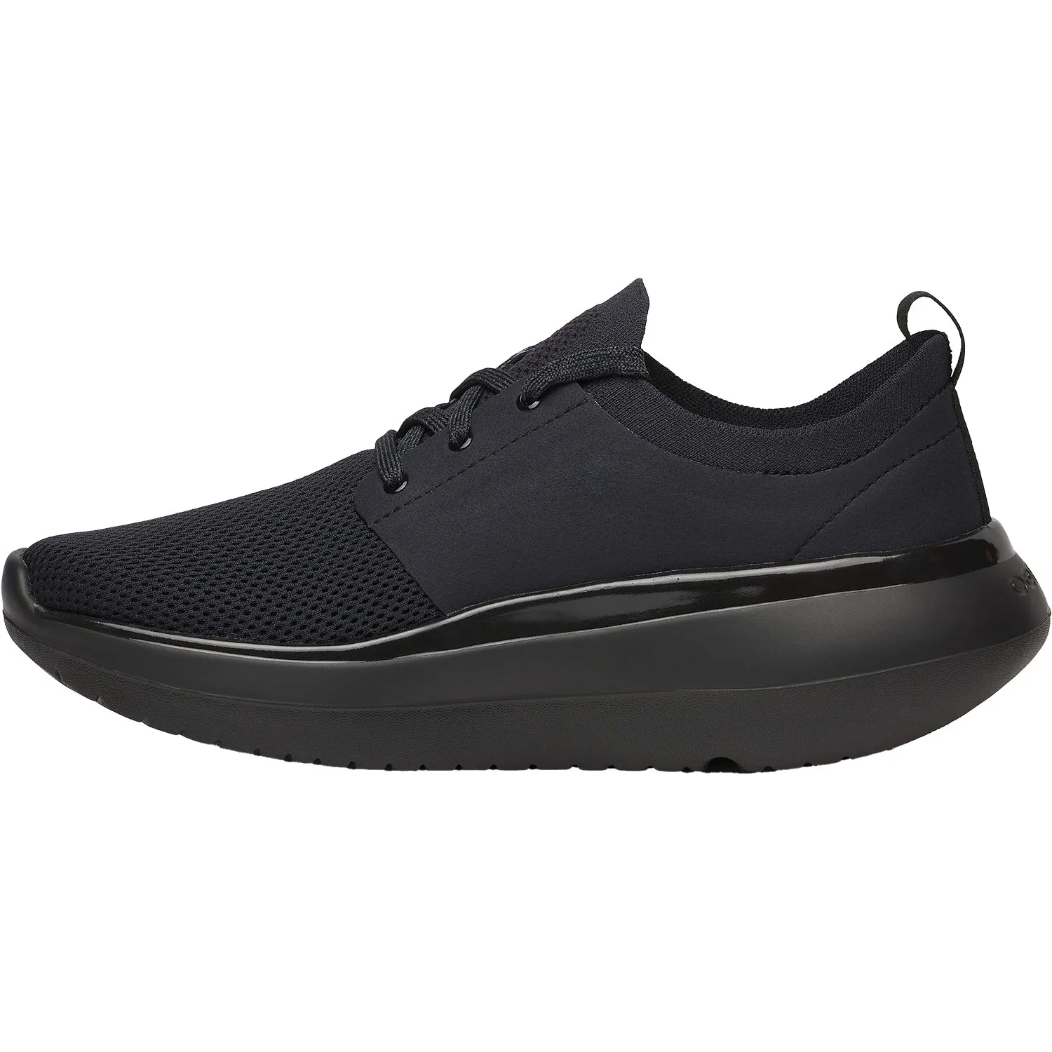 Women's Oofos Oomy Stride Black/Black Synthetic