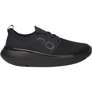 Women's Oofos Oomy Stride Black/Black Synthetic